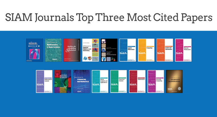 SIAM Journals Top Three Most Cited Papers