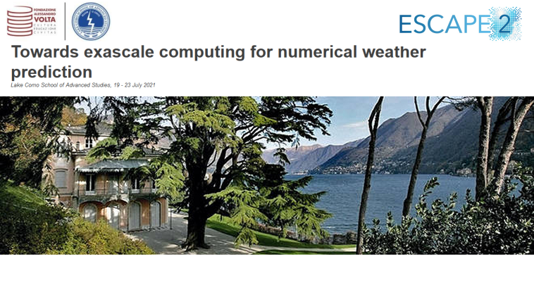 ESCAPE2 Summer school – Towards exascale computing for numerical weather prediction