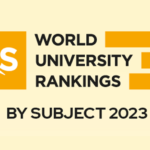 QS World University Rankings by Subject 2023