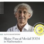 Alfio Quarteroni è stato insignito della Blaise Pascal Medal 2024 in Mathematics dalla European Academy of Sciences
