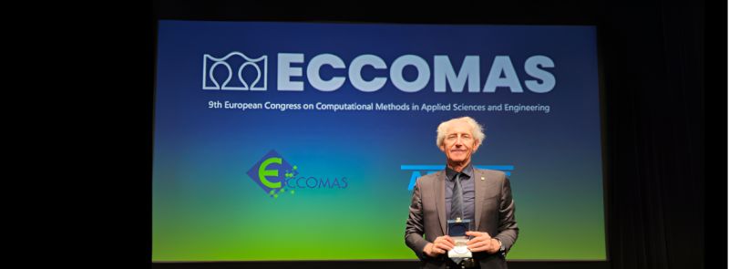 Alfio Quarteroni è stato insignito della Medaglia Ritz-Galerkin 2024 dalla European Association for Computational Methods in Applied Sciences (ECCOMAS)