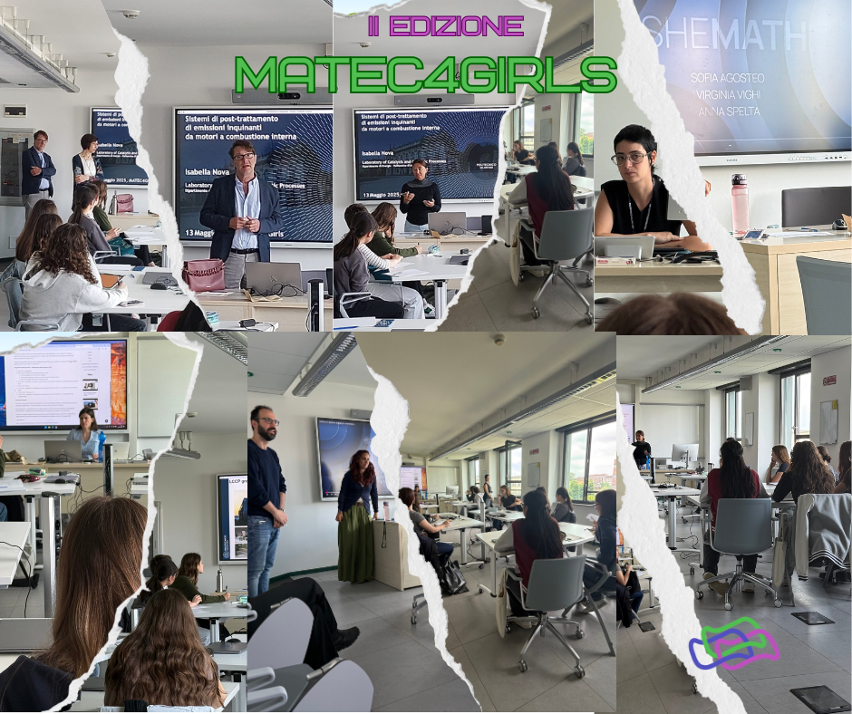 MATEC4Girls – II edizione: un laboratorio tutto al femminile