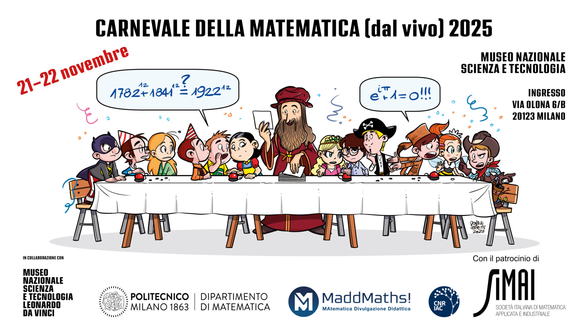 Immagine Carnevale della Matematica