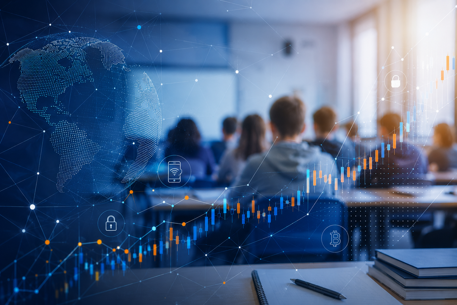 Immagine Oltre 7.200 studenti coinvolti nei percorsi di educazione finanziaria del QFinLab
